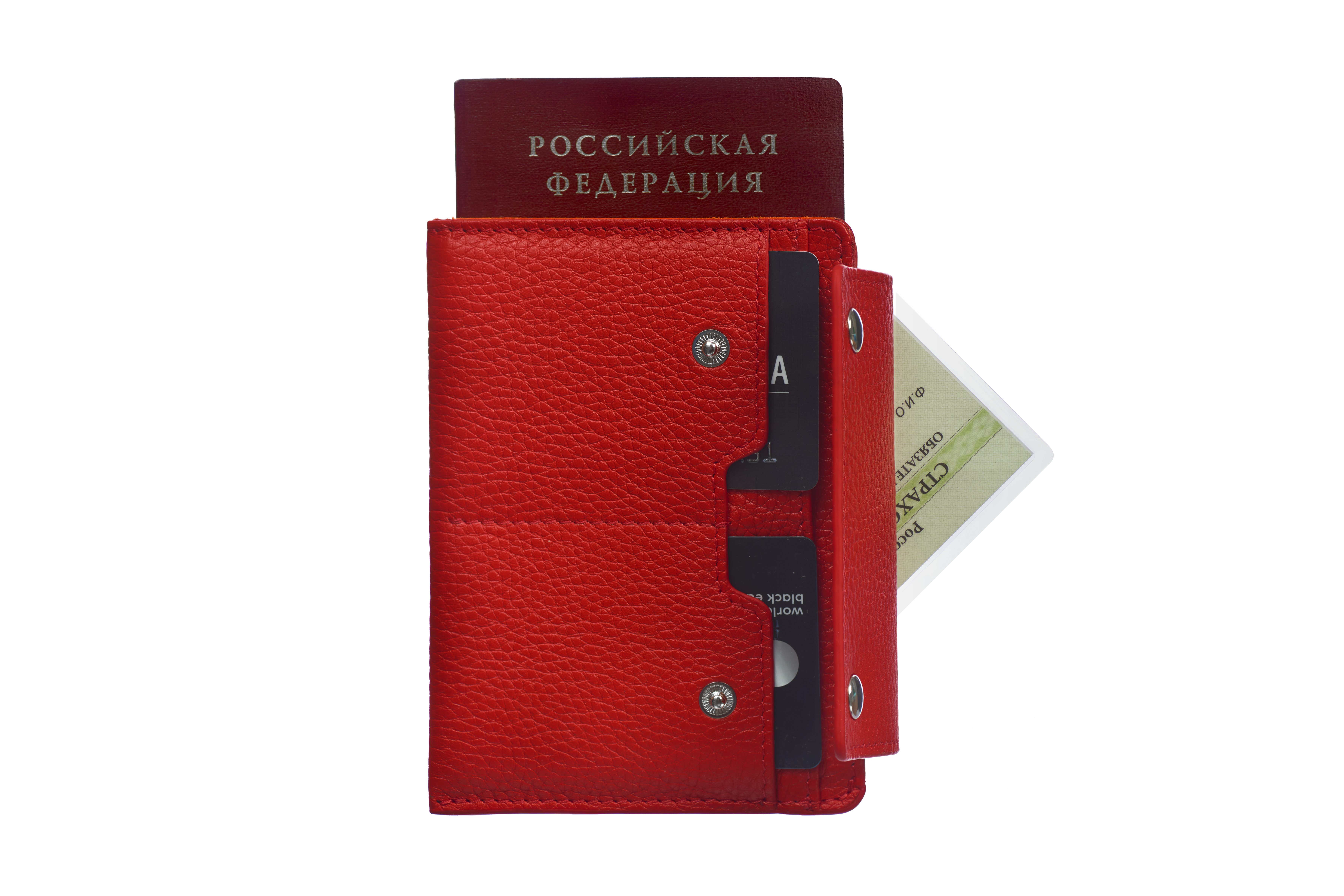 Дорожный кошелек Smart Red - Image 4