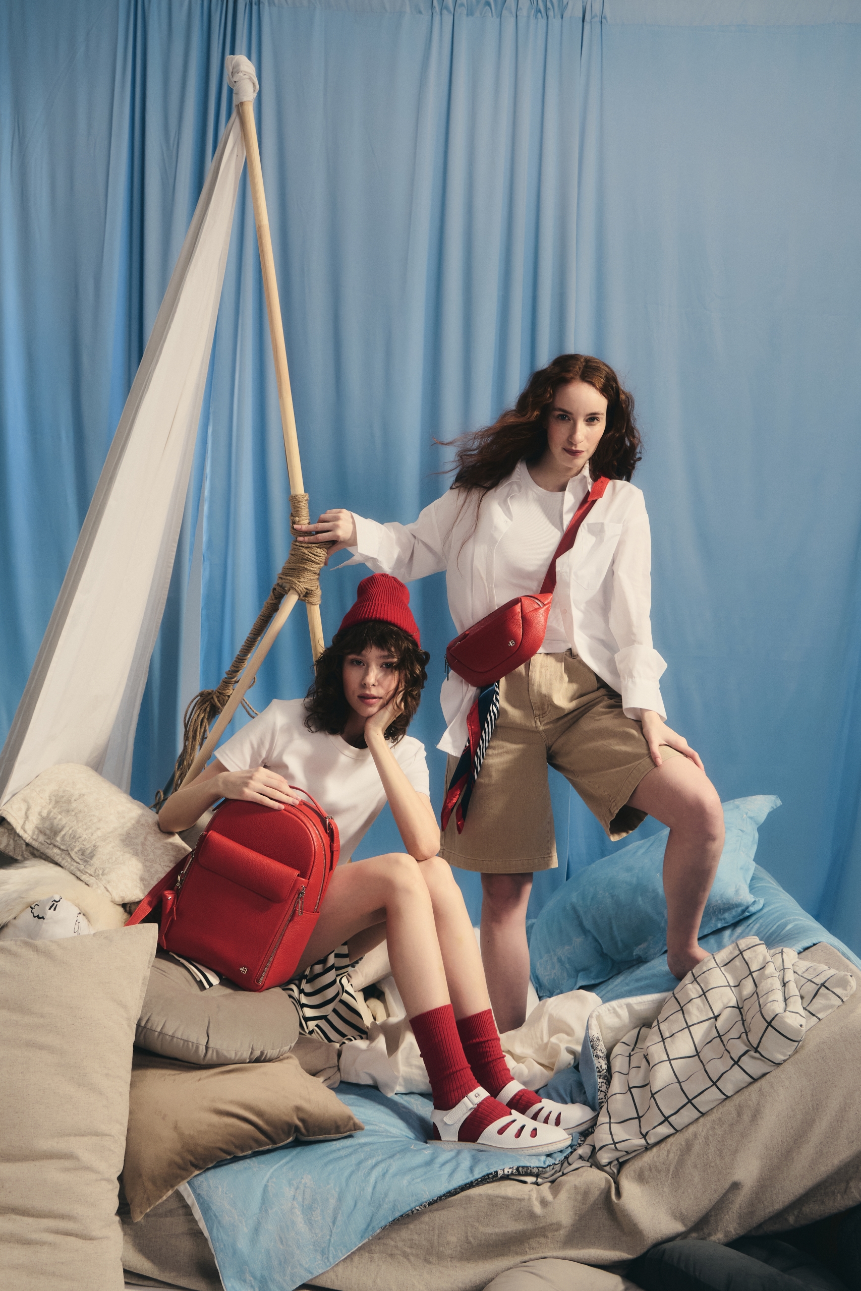 Женский рюкзак Big Dolphin Red - Image 16