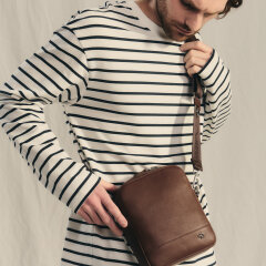 Мужская сумка Fin mini Brown - Image 2