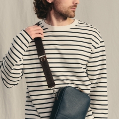 Мужская сумка Fin mini Blue - Image 3