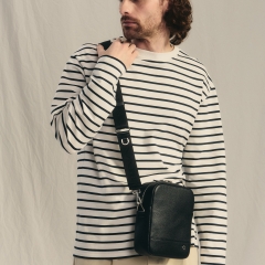 Мужская сумка Fin mini Black - Image 12