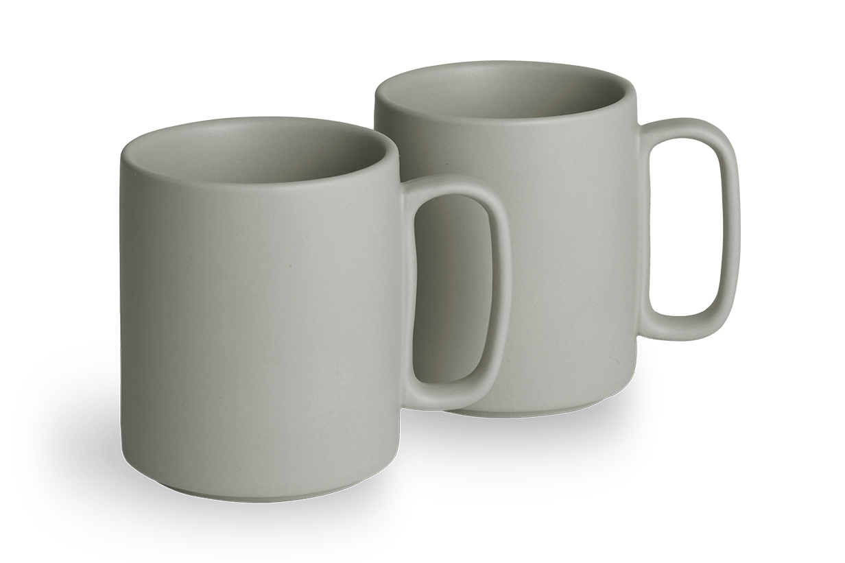 Кружка 4 шт./уп. Grey/Серый(C)