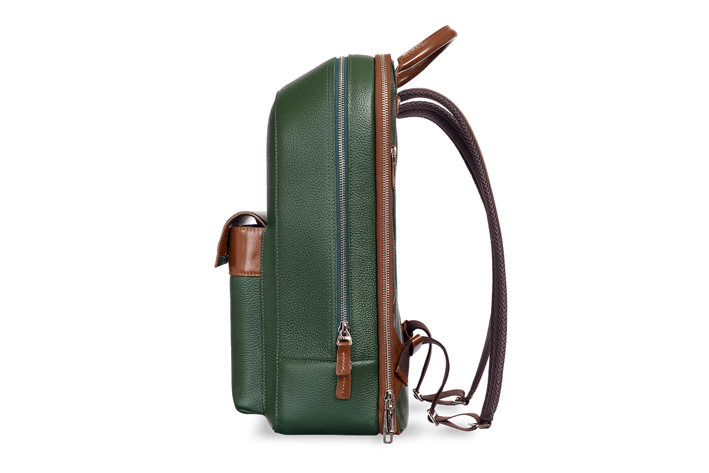 Мужской рюкзак Cliff Green-Brown New - Image 5