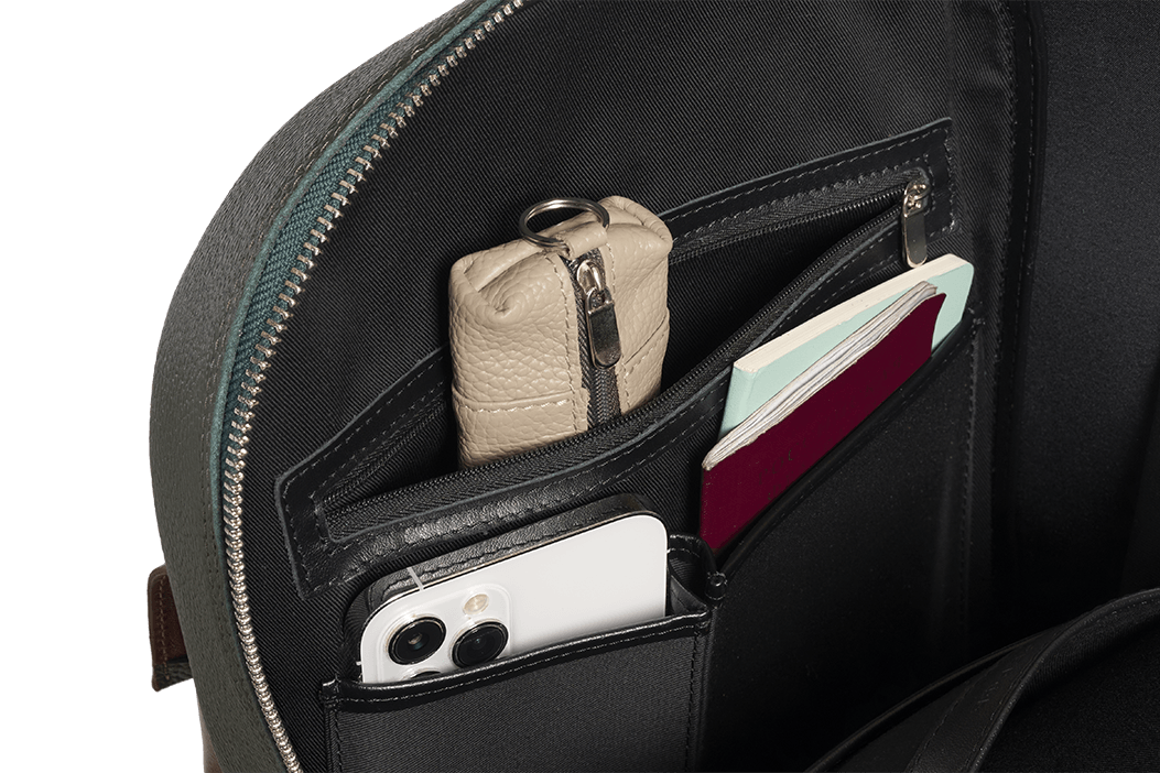 Мужской рюкзак Cliff Green-Brown New - Image 10