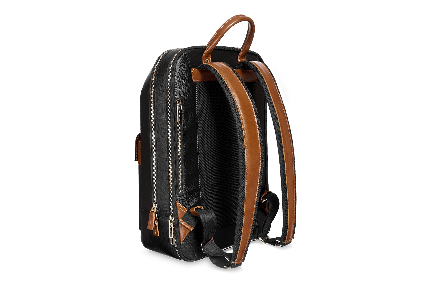 Мужской рюкзак Cliff Black-Brown New - Image 5