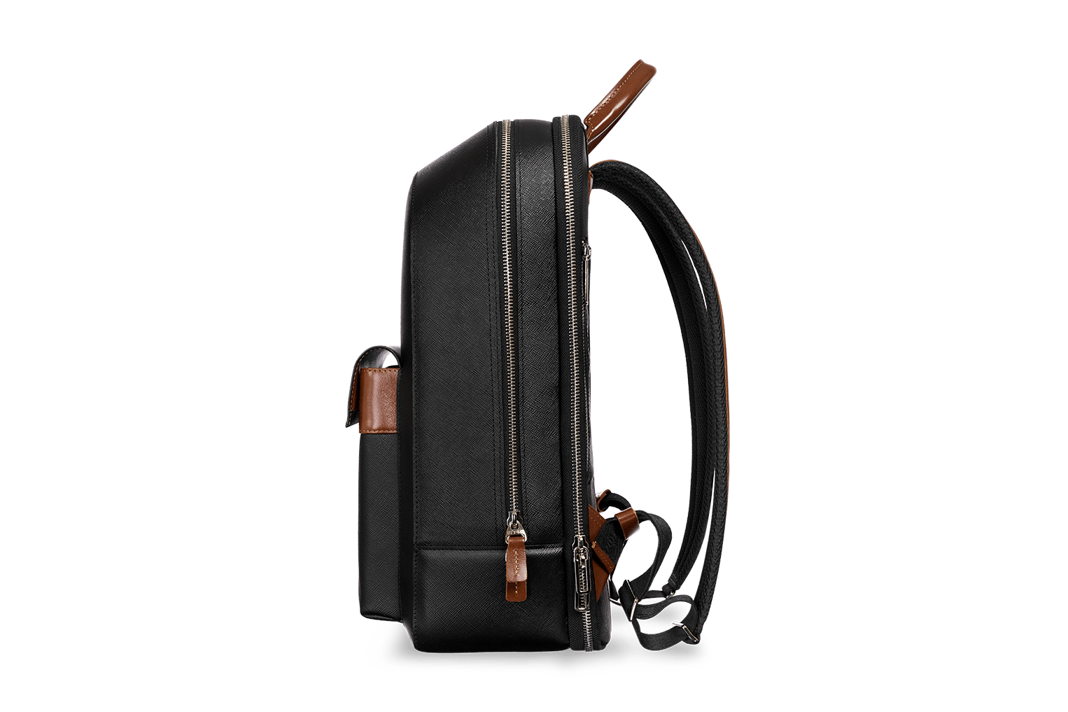 Мужской рюкзак Cliff Black-Brown New - Image 6