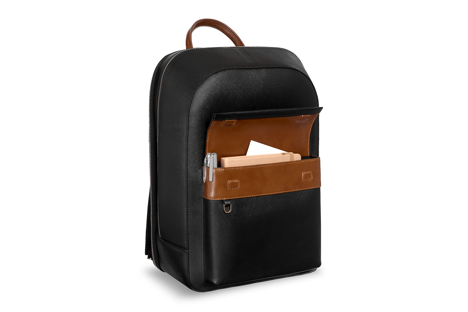 Мужской рюкзак Cliff Black-Brown New - Image 8