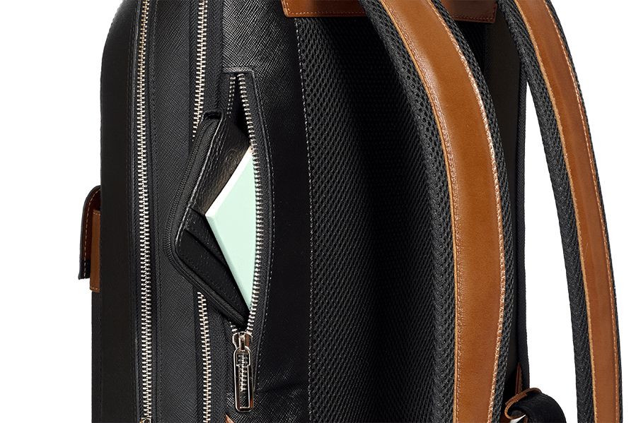 Мужской рюкзак Cliff Black-Brown New - Image 9