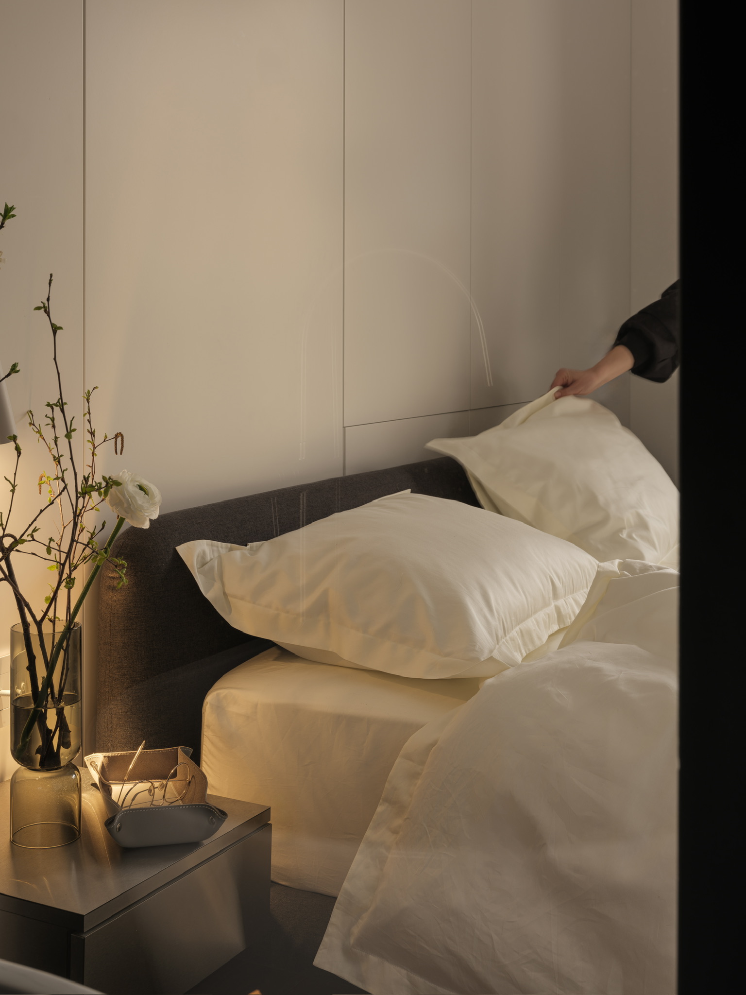 Комплект Постельное белье 2х-сп. Сливочный - Image 2