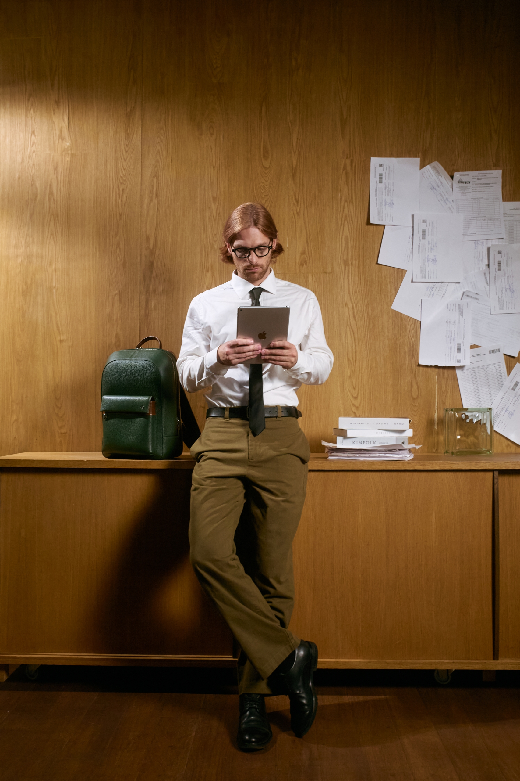 Мужской рюкзак Cliff Green-Brown New - Image 13