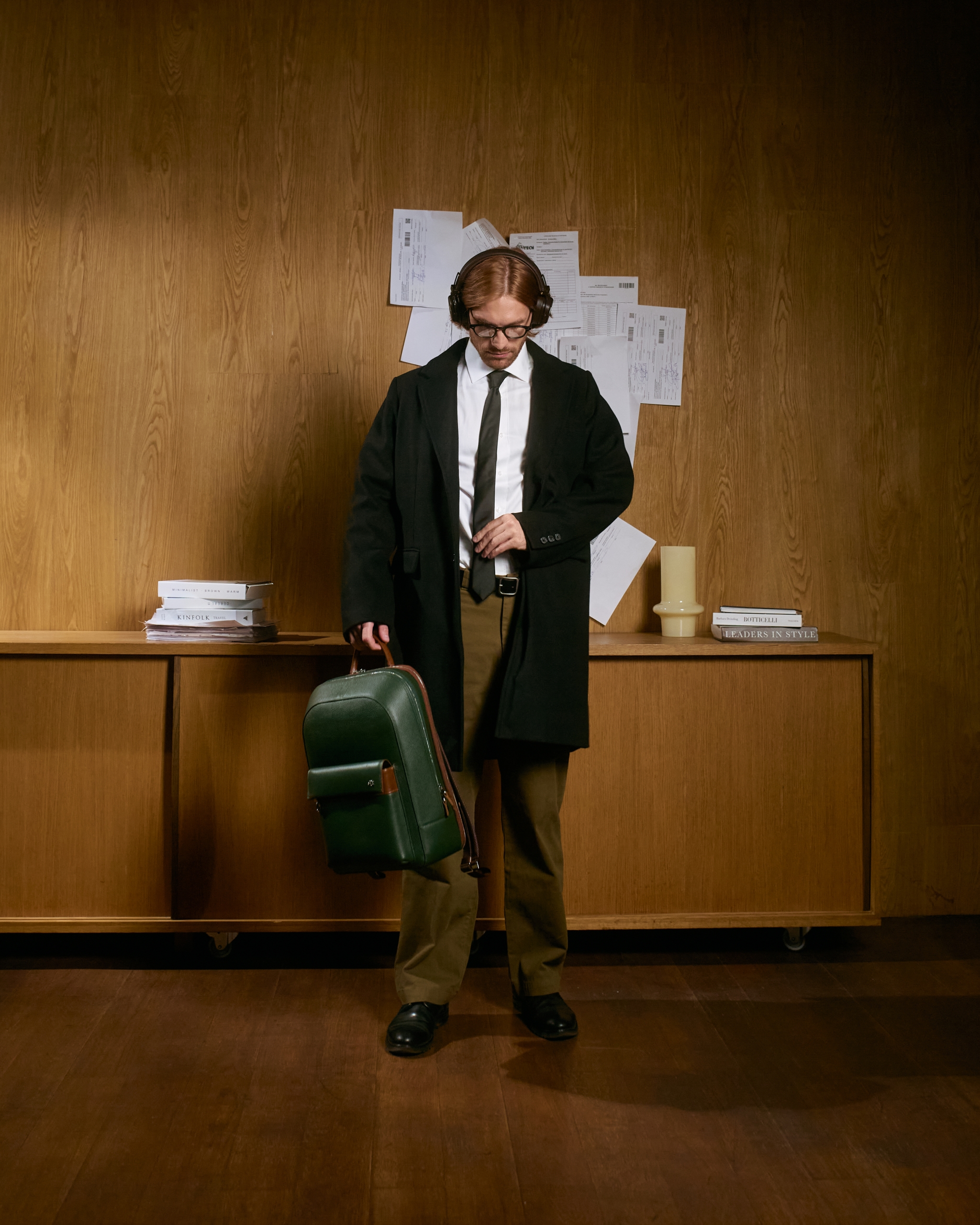 Мужской рюкзак Cliff Green-Brown New - Image 14