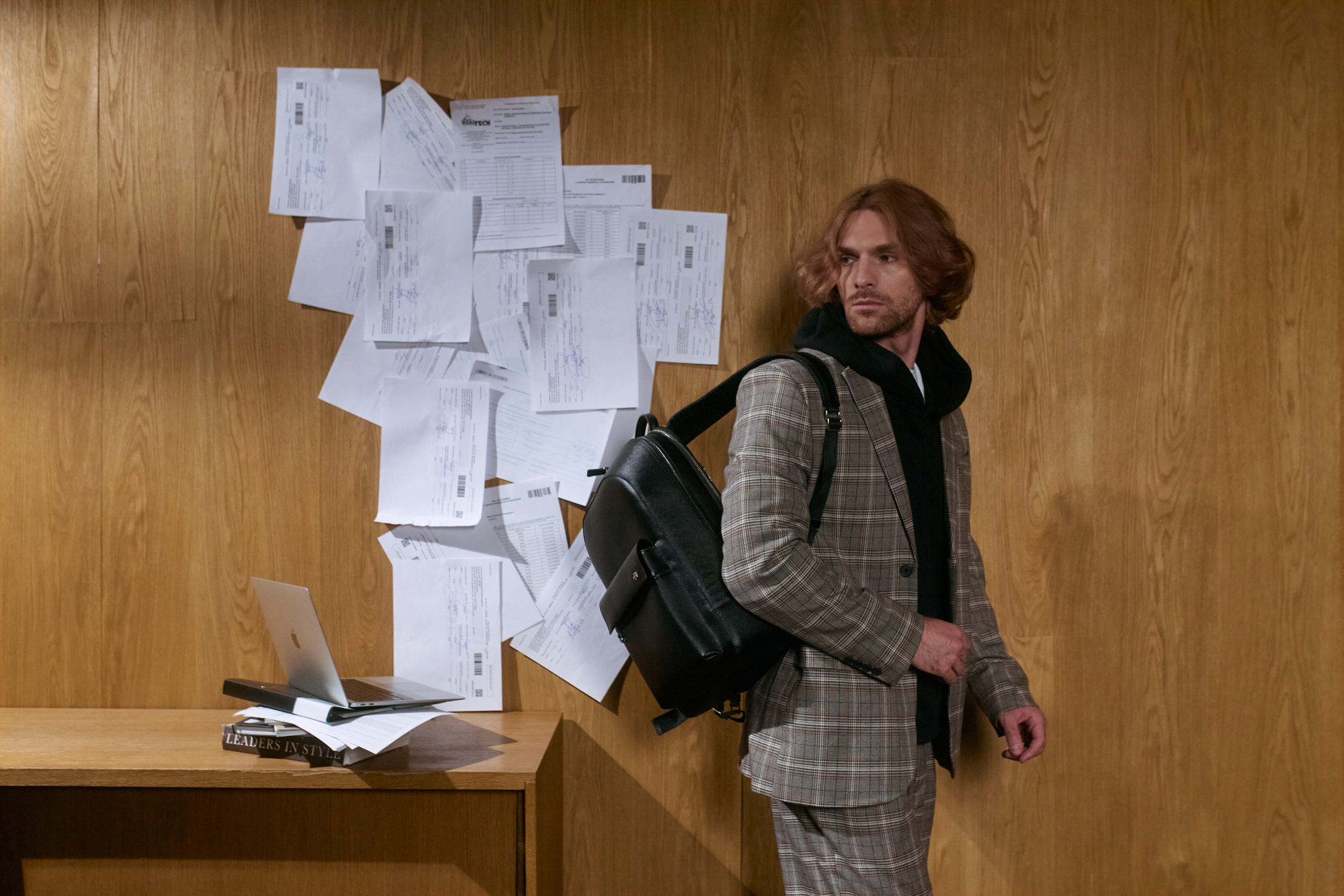 Мужской рюкзак Cliff Black New - Image 13