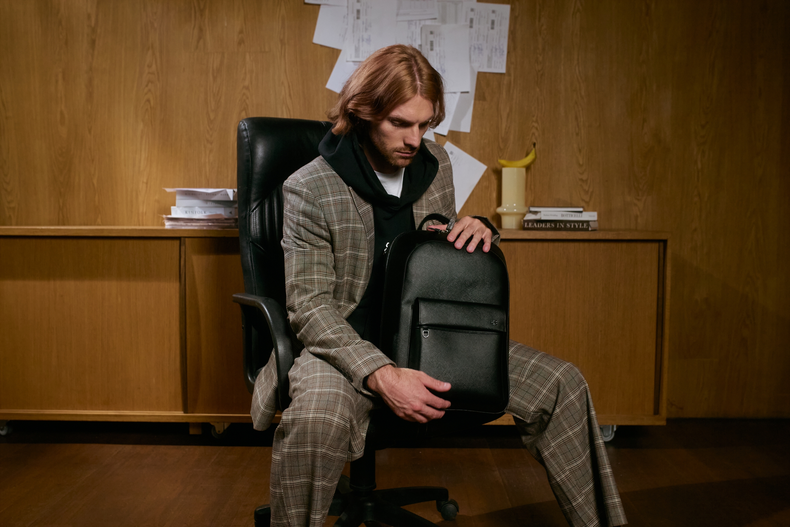 Мужской рюкзак Cliff Black New - Image 2