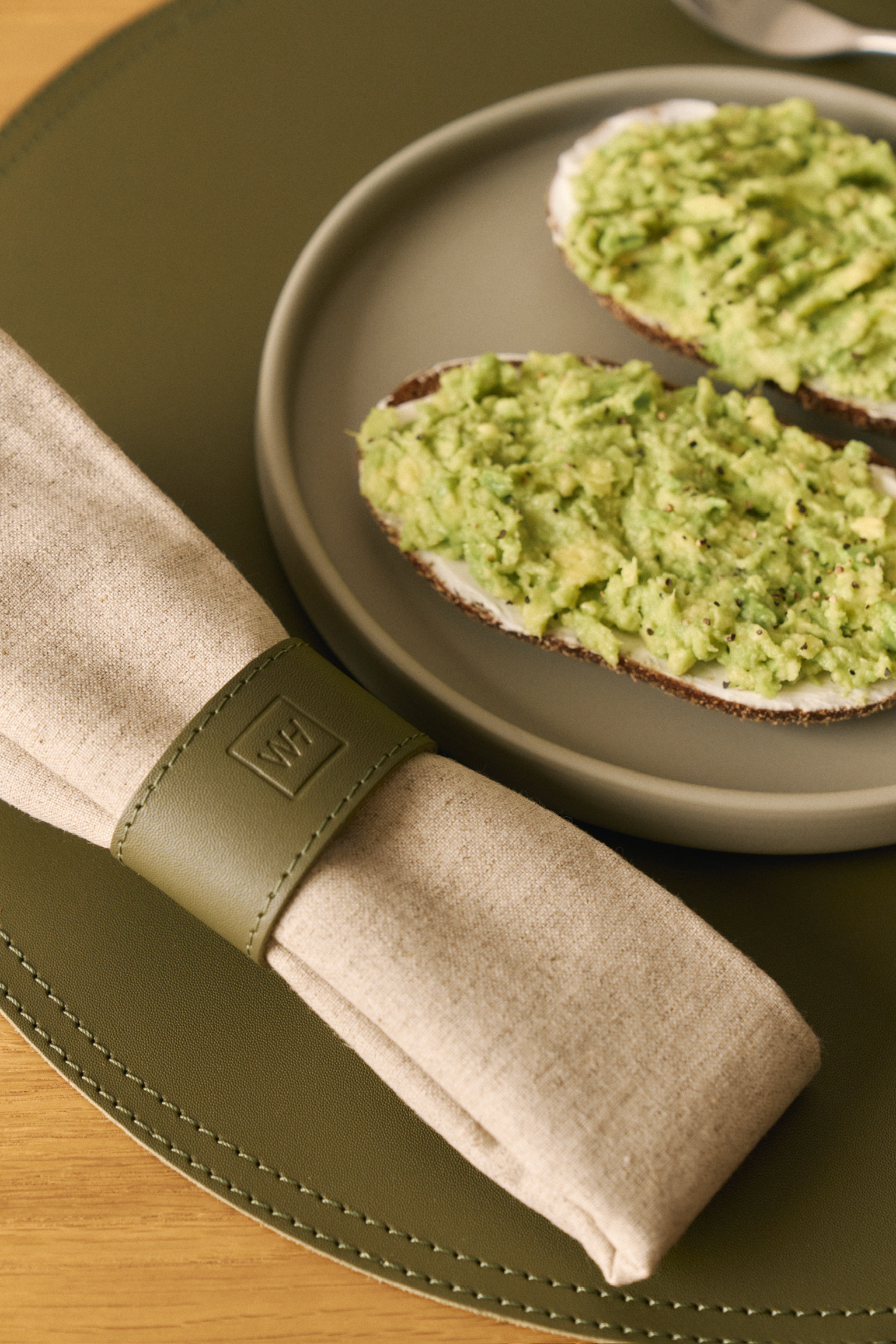 Держатель для салфетки Nord Ring Olive (комплект 2 шт) - Image 3