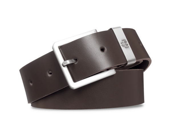 Мужской ремень Верфь Brown L 130 см