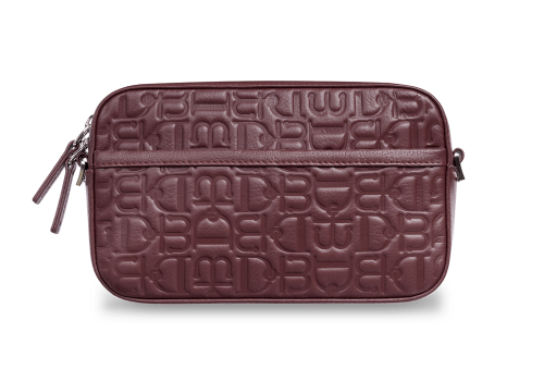 Кросс-боди Dreams с тиснением Wine