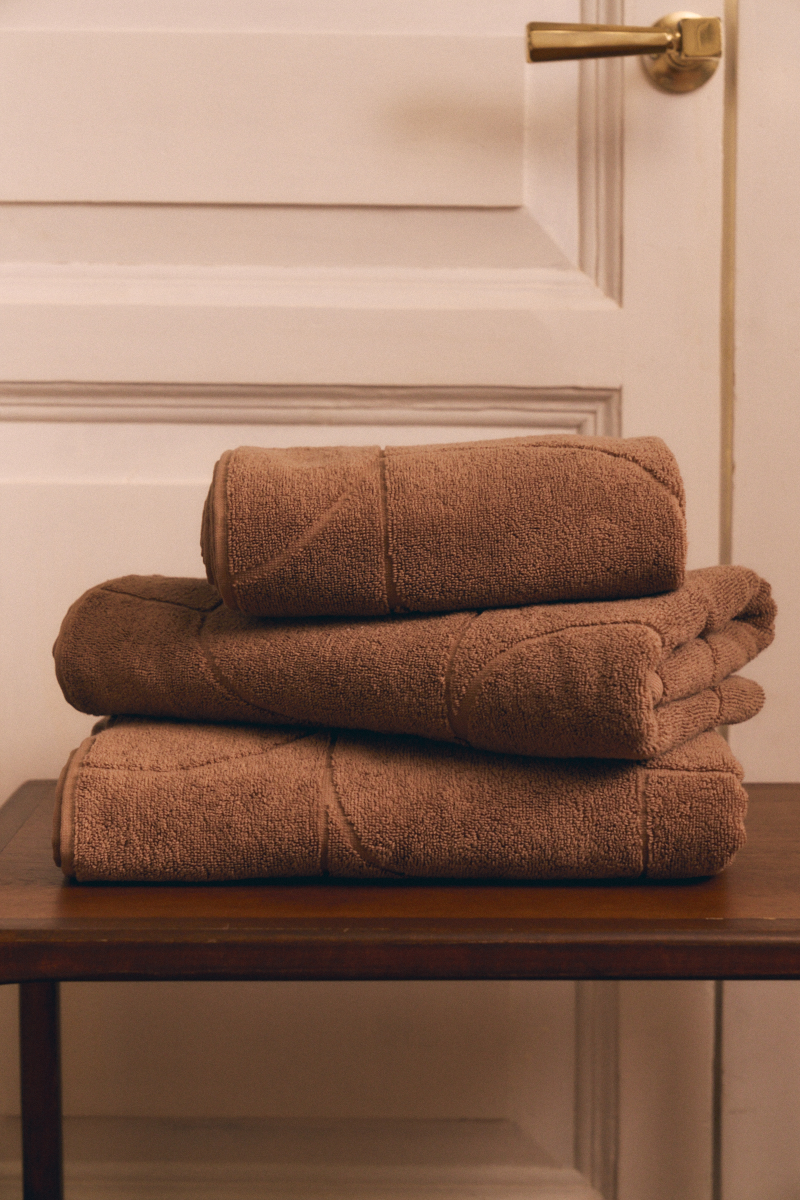 Полотенце 70*130 цвет Какао