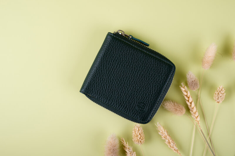 Зеленый кошелек