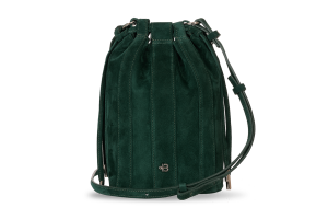 Женская сумка Торба Нью велюр Изумрудный