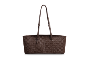 Женская сумка Джульетт с тиснением Темно-коричневый