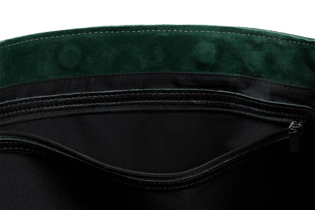 Женская сумка Foxtrot велюр Emerald - Image 6